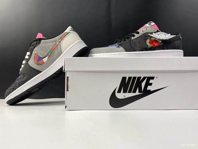 1st Kicks Shoes Low CW0418-006 Retro 1 Year (2020) Chinese Jordan New 0814